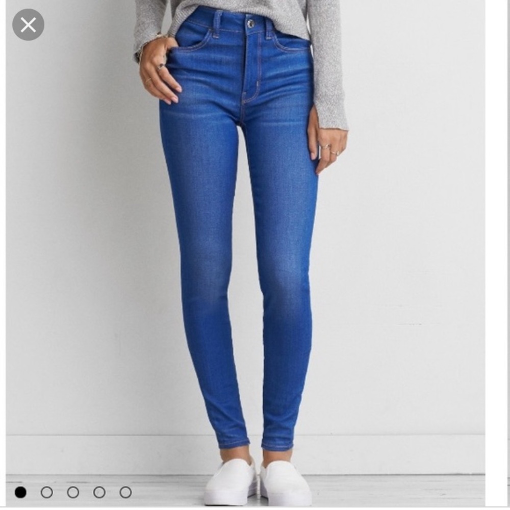 AE High rise jeggings